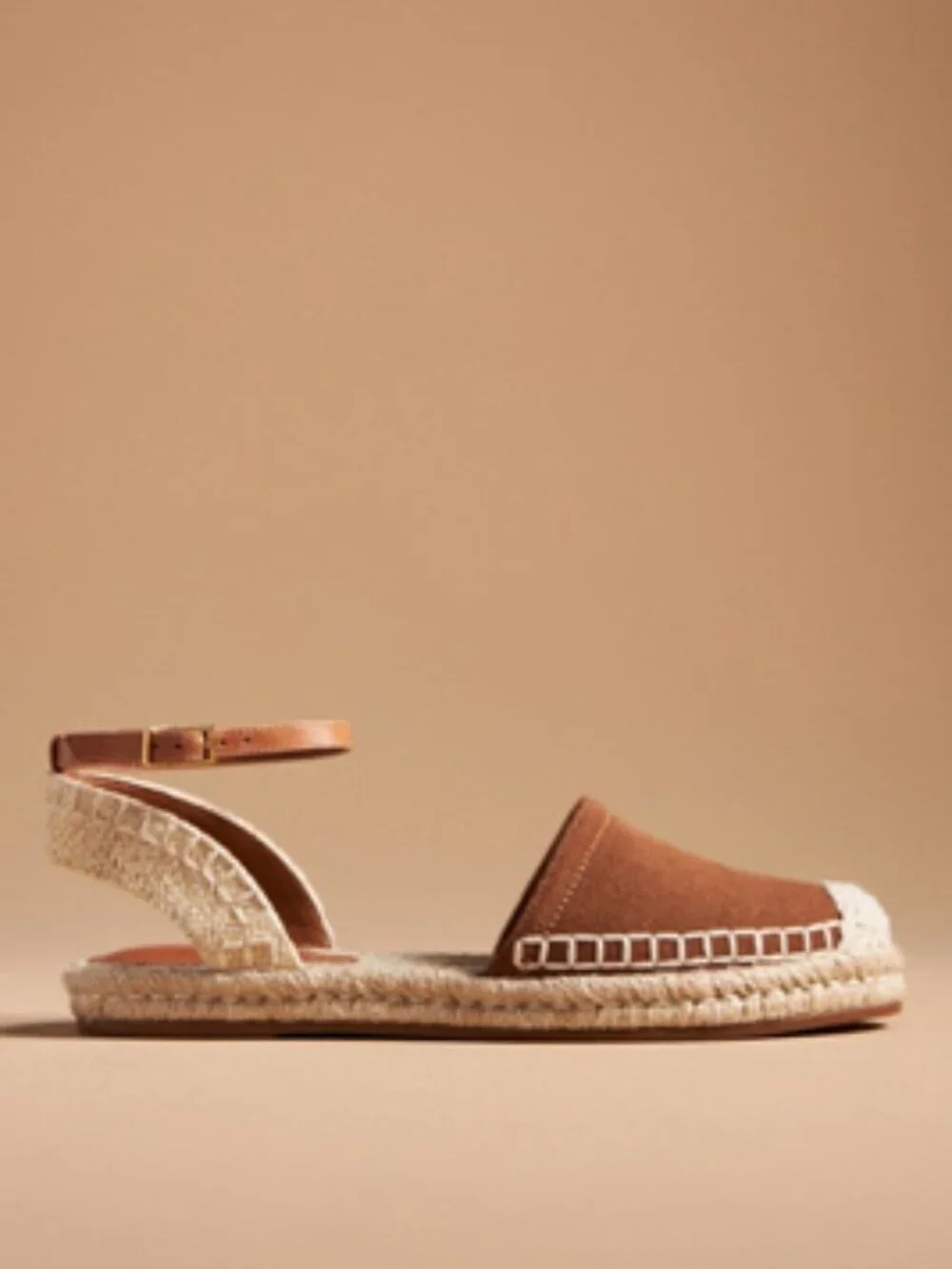 Schutz for Anthropologie Greeca Flats Espadrille Slingback Flats